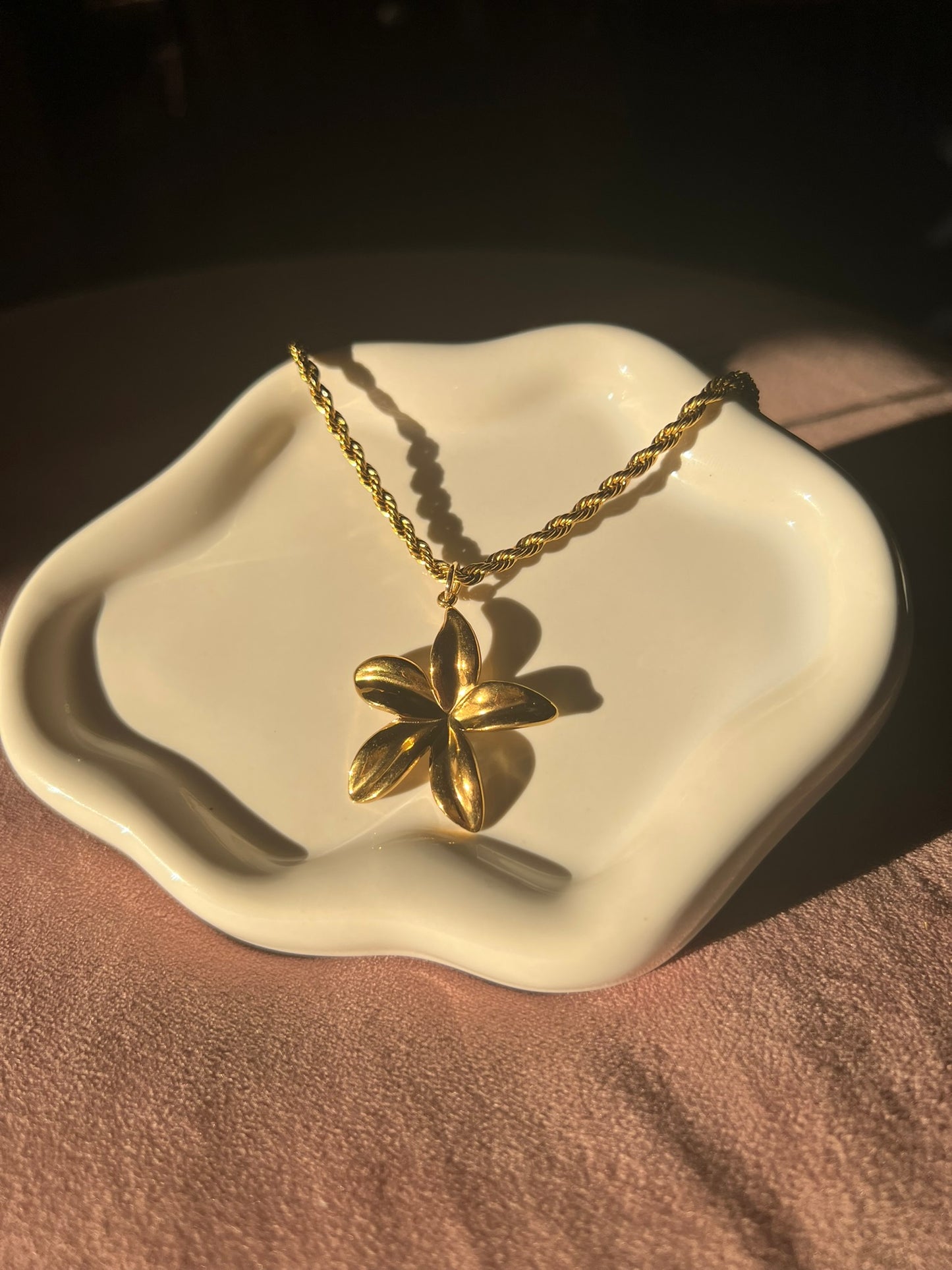 Golden Bloom Necklace